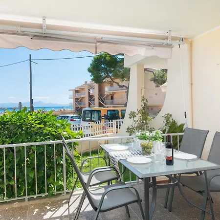 New!сasa Salzes 4 Justo En La Playa De Arena Con Pinos En * Alcudia (Mallorca)